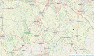 Heatmap of property prices in Whitchurch